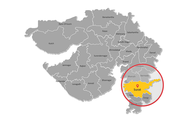 Surat Map